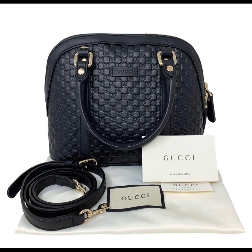 Gucci Micro GG Guccissima Crossbody